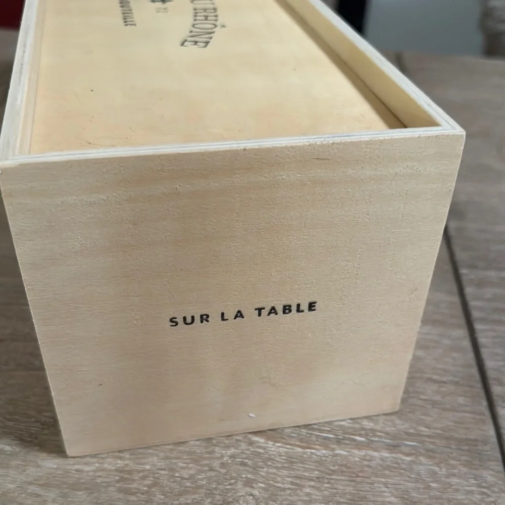 Sur La Table Wooden Wine Storage Box by Sur La Table - Natural Finish
